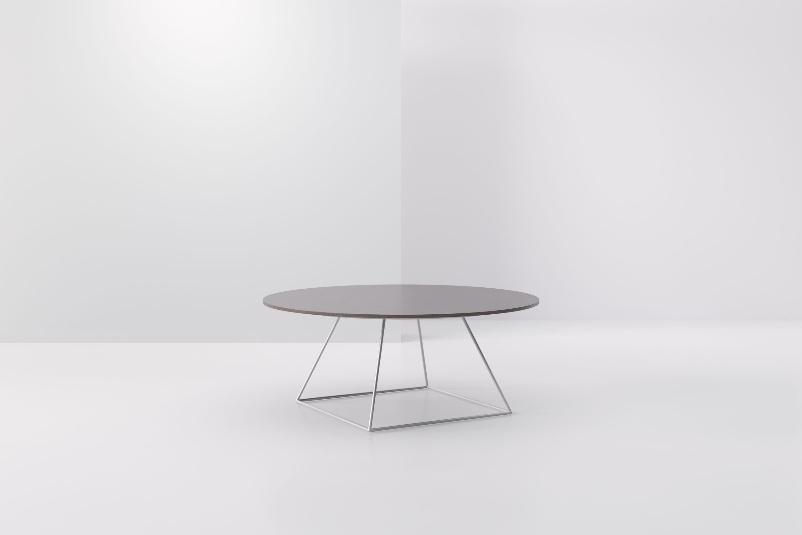 Dayton Large Round Cocktail Table Featured Product Image Rollover